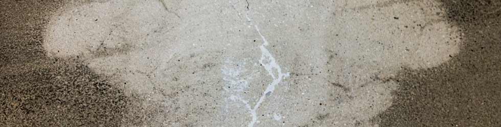 Concrete Crack Patched - After Repair